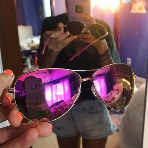 Smith Langley pink aviators (brand new)